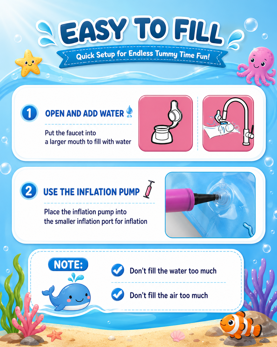 Baby TummyTime WaterMat™
